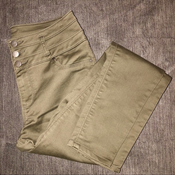 tinseltown denim couture high waisted pants